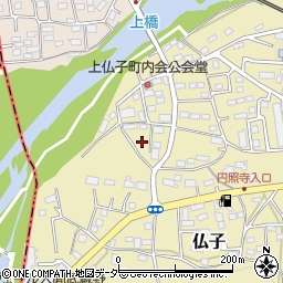埼玉県入間市仏子228周辺の地図