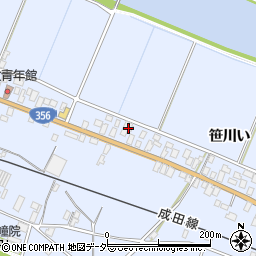 千葉県香取郡東庄町笹川い4757周辺の地図