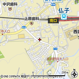 埼玉県入間市仏子846周辺の地図