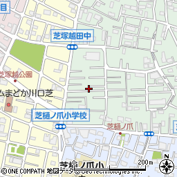 埼玉県川口市芝3774周辺の地図