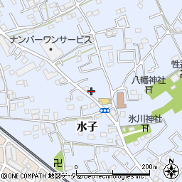 埼玉県富士見市水子4996周辺の地図