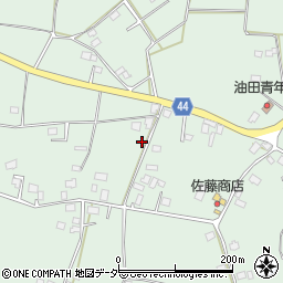 千葉県香取市油田486周辺の地図