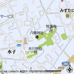 埼玉県富士見市水子5084周辺の地図