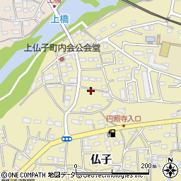 埼玉県入間市仏子222周辺の地図