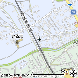 埼玉県狭山市北入曽1310周辺の地図