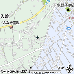 埼玉県狭山市南入曽350周辺の地図
