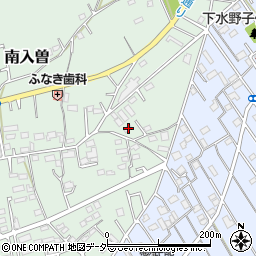 埼玉県狭山市南入曽349周辺の地図