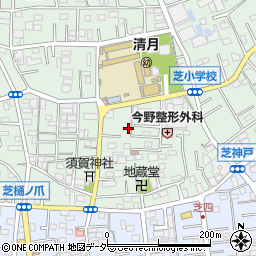 埼玉県川口市芝3882周辺の地図