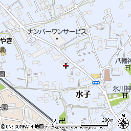 埼玉県富士見市水子4975周辺の地図