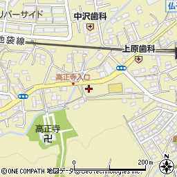 埼玉県入間市仏子834周辺の地図