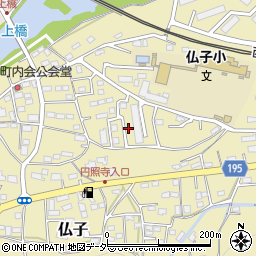 埼玉県入間市仏子190周辺の地図