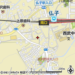 埼玉県入間市仏子851周辺の地図