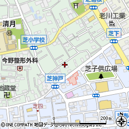 埼玉県川口市芝2731周辺の地図