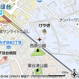 埼玉県富士見市水子4877周辺の地図