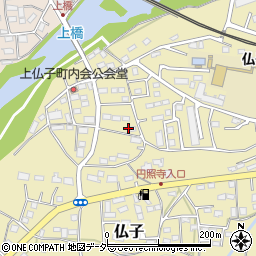 埼玉県入間市仏子216-3周辺の地図