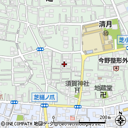 埼玉県川口市芝3865周辺の地図
