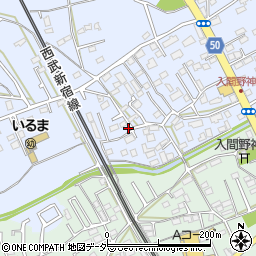 埼玉県狭山市北入曽1317周辺の地図