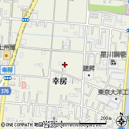 埼玉県三郷市幸房408周辺の地図
