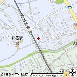埼玉県狭山市北入曽1309周辺の地図