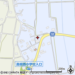 山梨県北杜市高根町村山西割2044周辺の地図