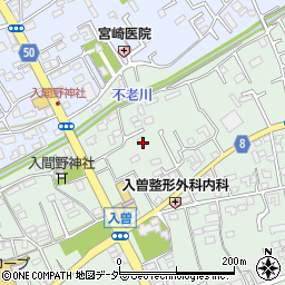 埼玉県狭山市南入曽523周辺の地図