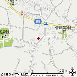 千葉県柏市泉41周辺の地図