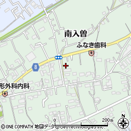 埼玉県狭山市南入曽320周辺の地図