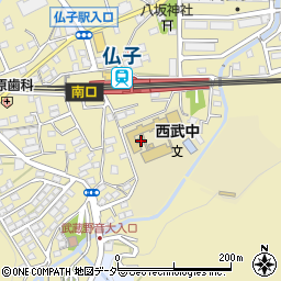 埼玉県入間市仏子965周辺の地図