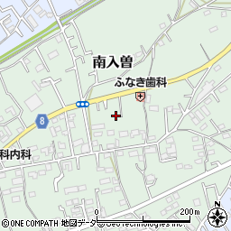 埼玉県狭山市南入曽321周辺の地図