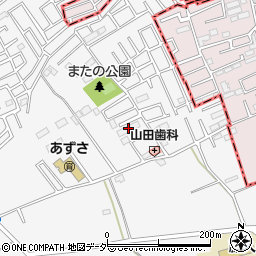 カギの救急車１１０番２４　三芳店周辺の地図