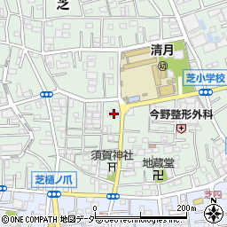 埼玉県川口市芝3871周辺の地図