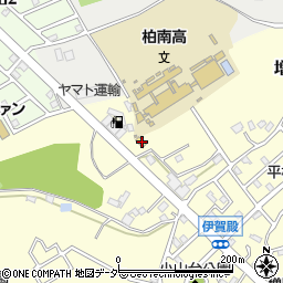 千葉県柏市増尾1706-1周辺の地図