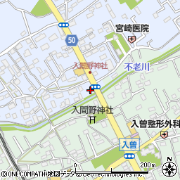 埼玉県狭山市北入曽1366-1周辺の地図