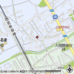埼玉県狭山市北入曽1325-7周辺の地図