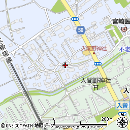 埼玉県狭山市北入曽1347周辺の地図