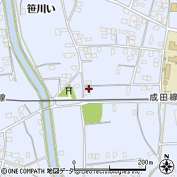 千葉県香取郡東庄町笹川い4570周辺の地図