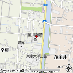 埼玉県三郷市幸房387周辺の地図