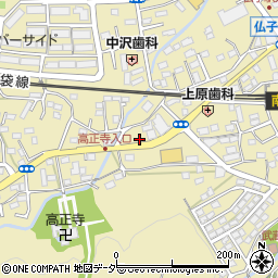 埼玉県入間市仏子836周辺の地図