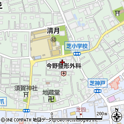 埼玉県川口市芝3903周辺の地図