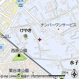 埼玉県富士見市水子4918周辺の地図