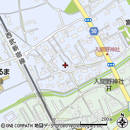 埼玉県狭山市北入曽1338周辺の地図