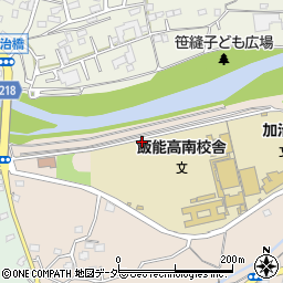 埼玉県飯能市阿須518周辺の地図