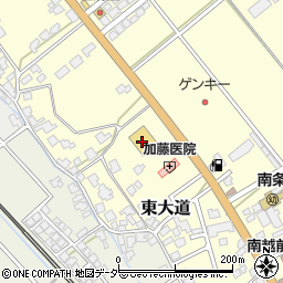 クスリのアオキ南条店周辺の地図