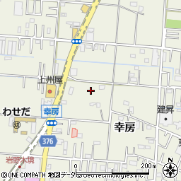 埼玉県三郷市幸房周辺の地図