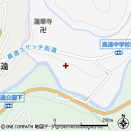 長野県伊那市高遠町長藤12周辺の地図