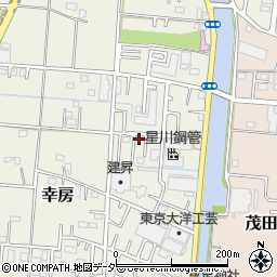 埼玉県三郷市幸房393周辺の地図