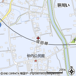 千葉県香取郡東庄町笹川い2051周辺の地図