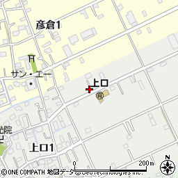 埼玉県三郷市上口1丁目194周辺の地図