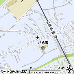 埼玉県狭山市北入曽1291-2周辺の地図