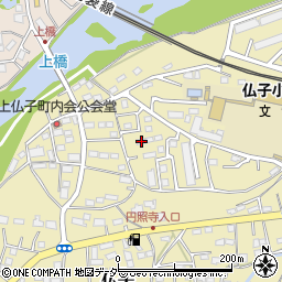 埼玉県入間市仏子198周辺の地図